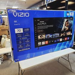 VIZIO 70 INCH UHD TV'S IN STOCK ON SALE NOW VOICE SEARCH AIR PLAY BLUETOOTH W/WARRANTY - PAYMENT OPTIONS