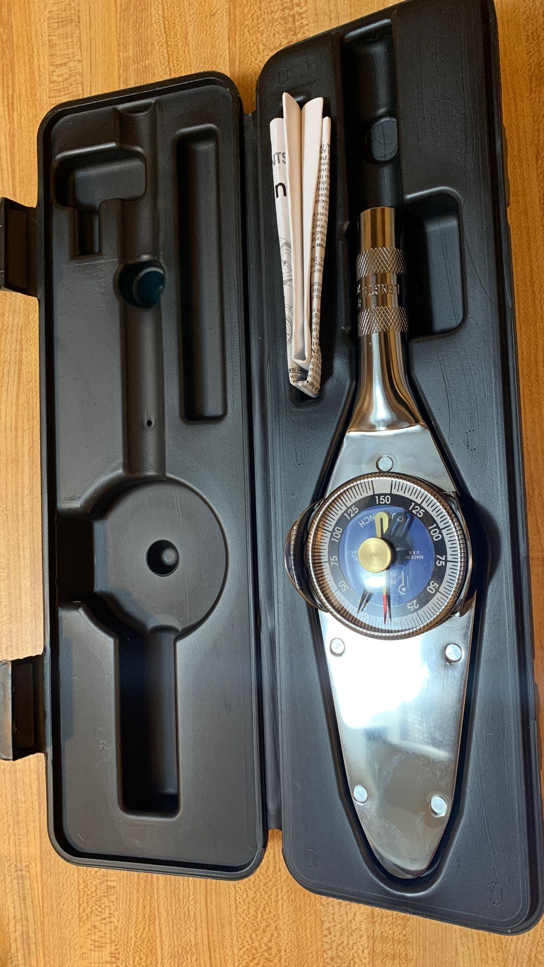 Precision instruments torque wrench made by snap on