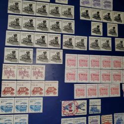 Transportation Set of Stamps