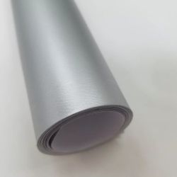 Satin Matte Light Silver 55ft X 5ft Vinyl Car Wrap