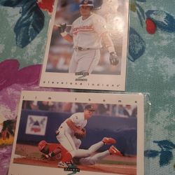 Cleveland Indians 1997 Score Baseball Cards Lot 