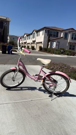 Pink Kids Bike