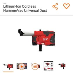 Milwaukee Universal Dust Extractor kit New