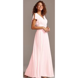 Flutter Sleeve Dress 