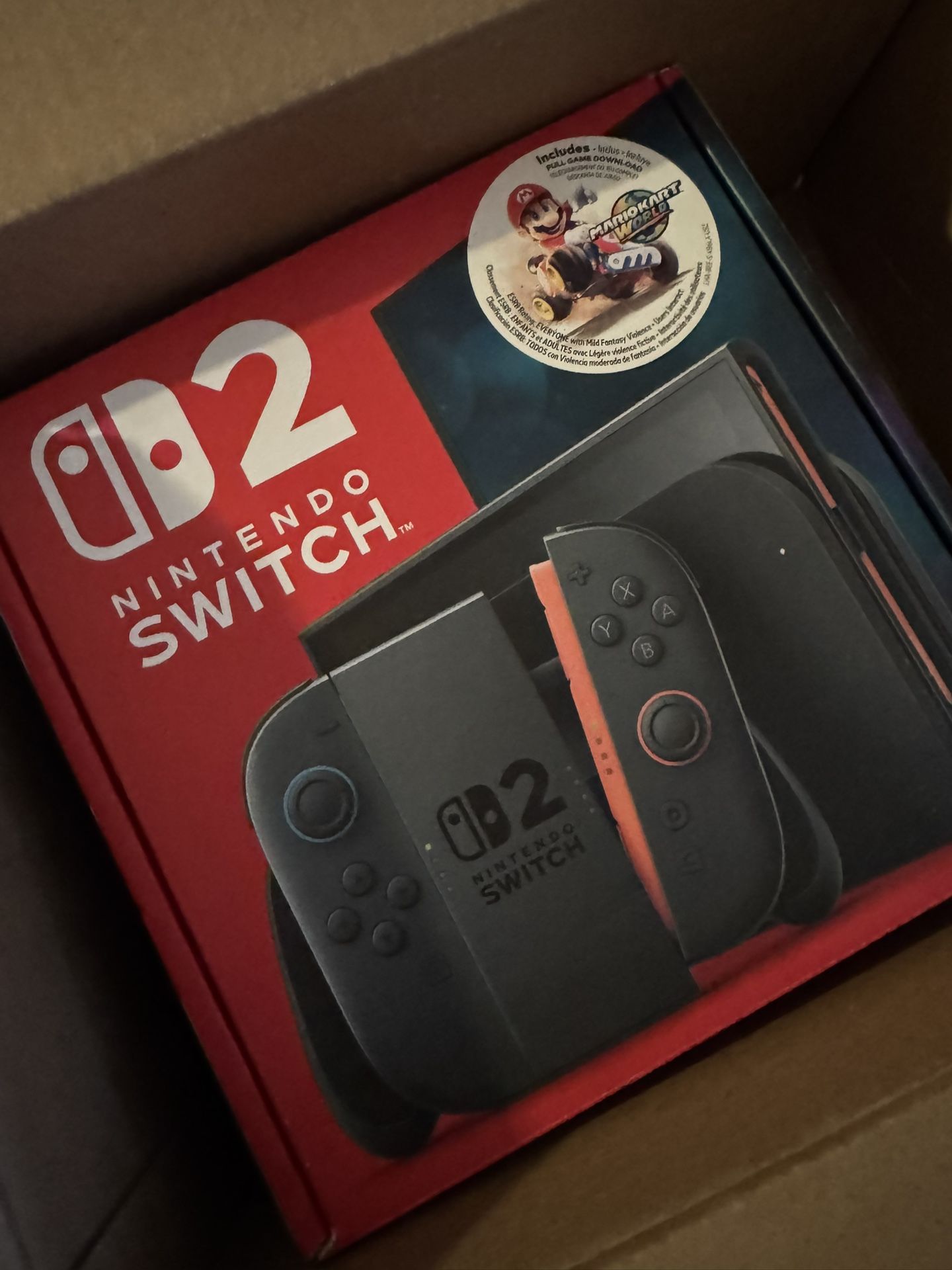 Nintendo Switch2 Mario Cart Bundle With Receipt