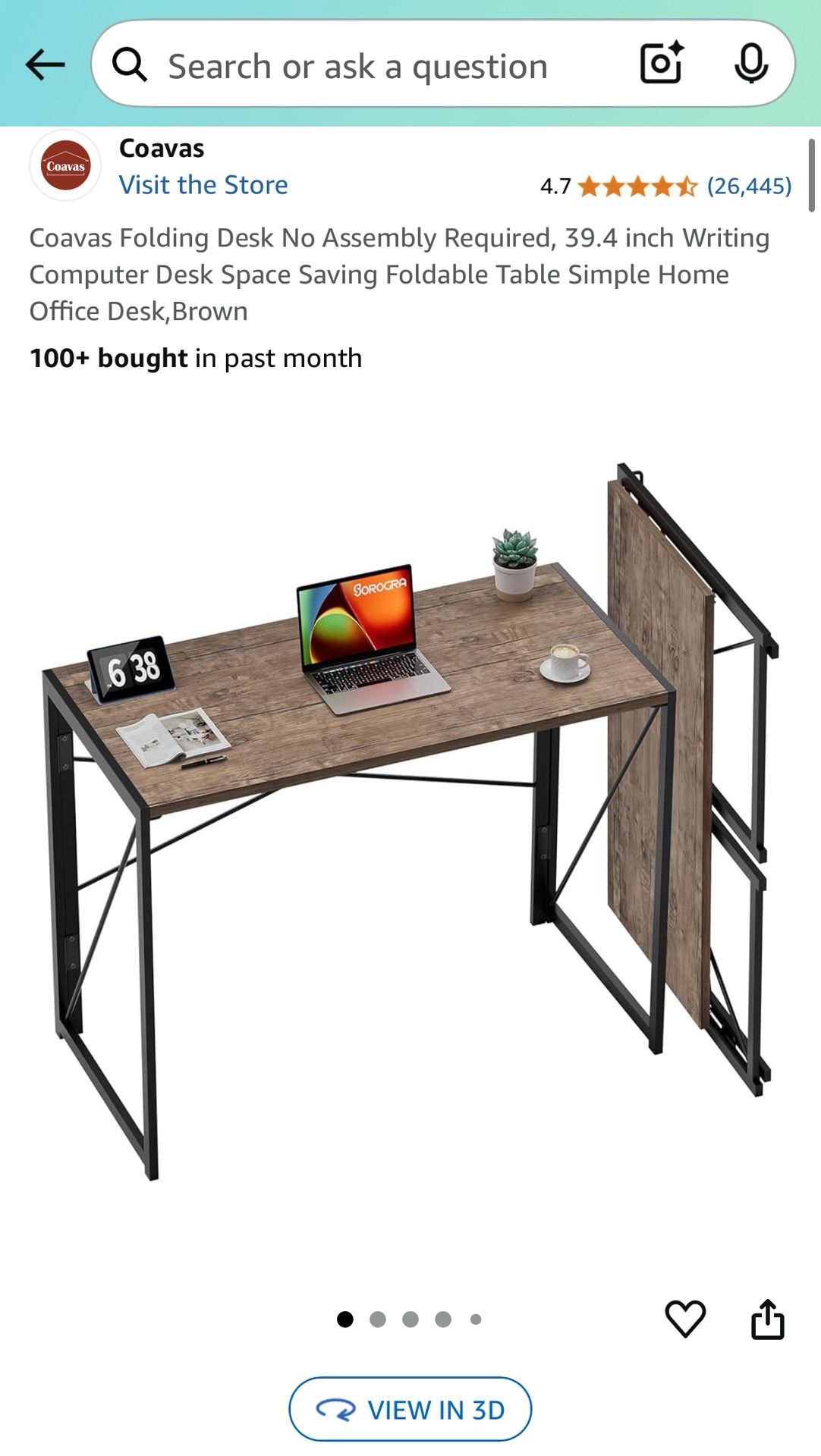 Foldable Desk