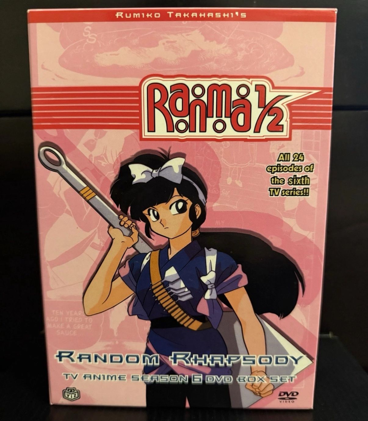 Ranma 1/2 Random Rhapsody TV Season 6 DVD Box Set 5-Disc Viz - Great Discs