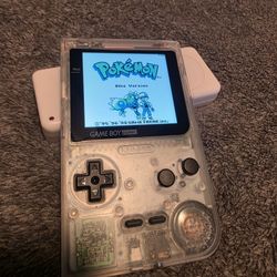 Nintendo Gameboy Pocket Clear IPS Screen Upgraded