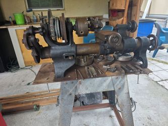 Drummond Type A Round Bed Metal Lathe, an iconic antique machine tool