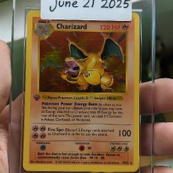1st Edition Holographic Charizard 