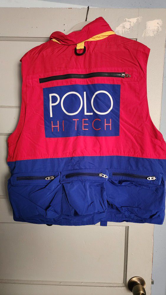 Polo Hi Tech Vest XL Excellent Condition Nwt