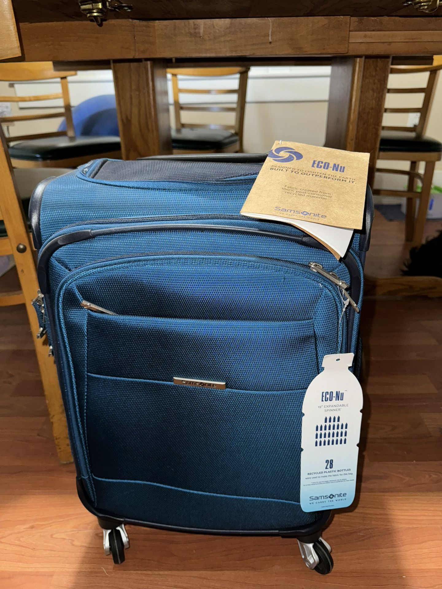 Samsonite Eco-Nu Carry On And Underseater 2 Piece Luggage Set