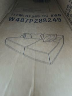 Sectional Sofa in Box – HF249-RC-BWN