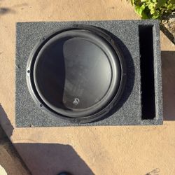 JL 12w3 In Ported Box Open Box Never Been Actually Used