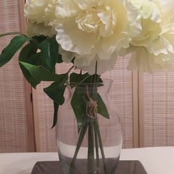 Jarron Y Frasco Decorado