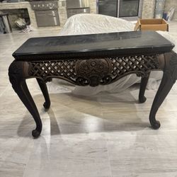 Marble Top Console Table gently Used.