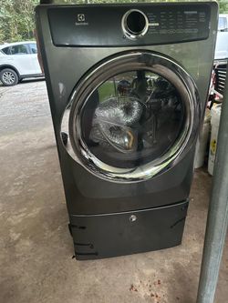 washer and gas dryer