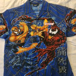 Spiderman Dress Shirt From Sin City