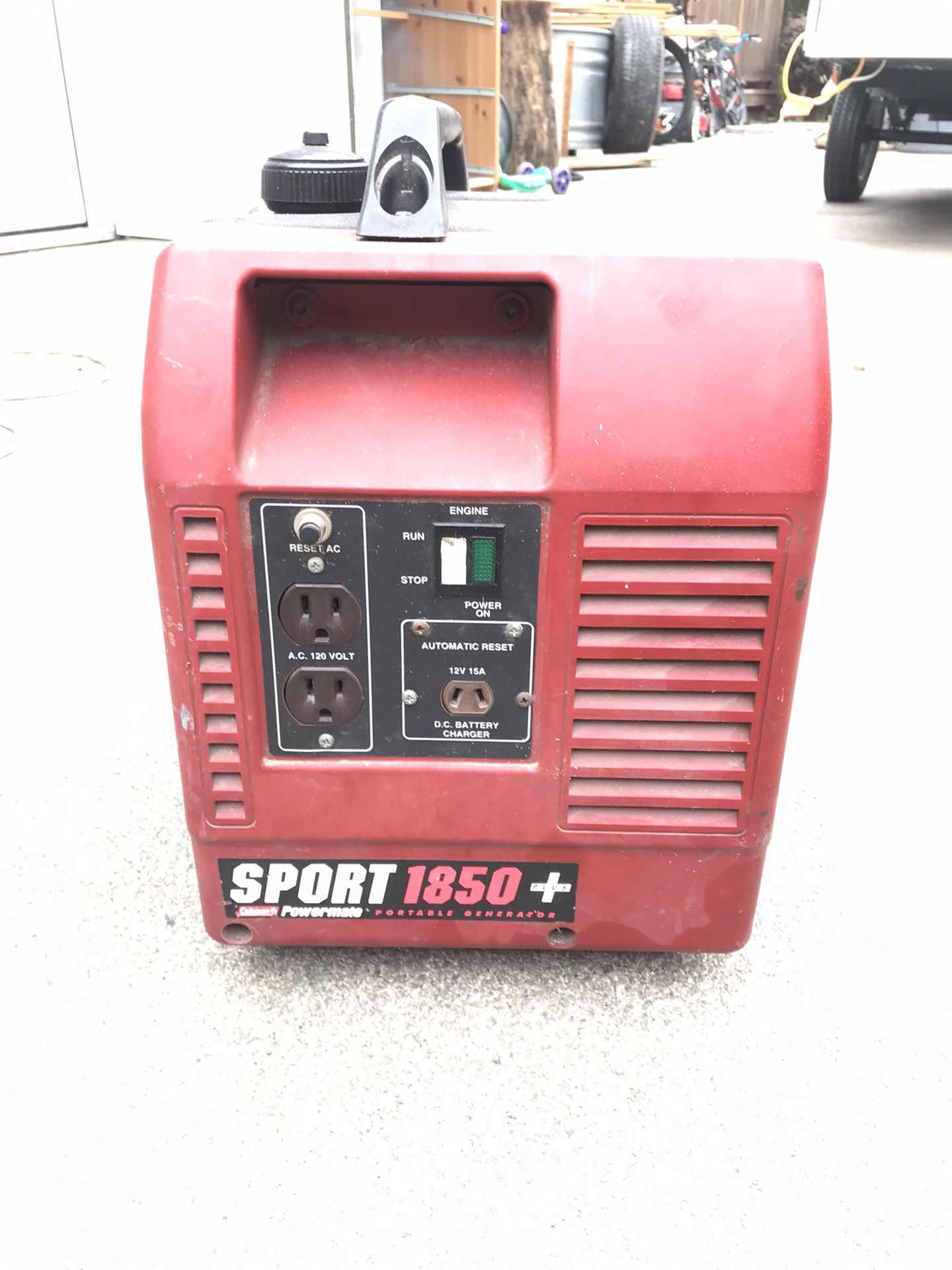 Coleman powermate sport generator