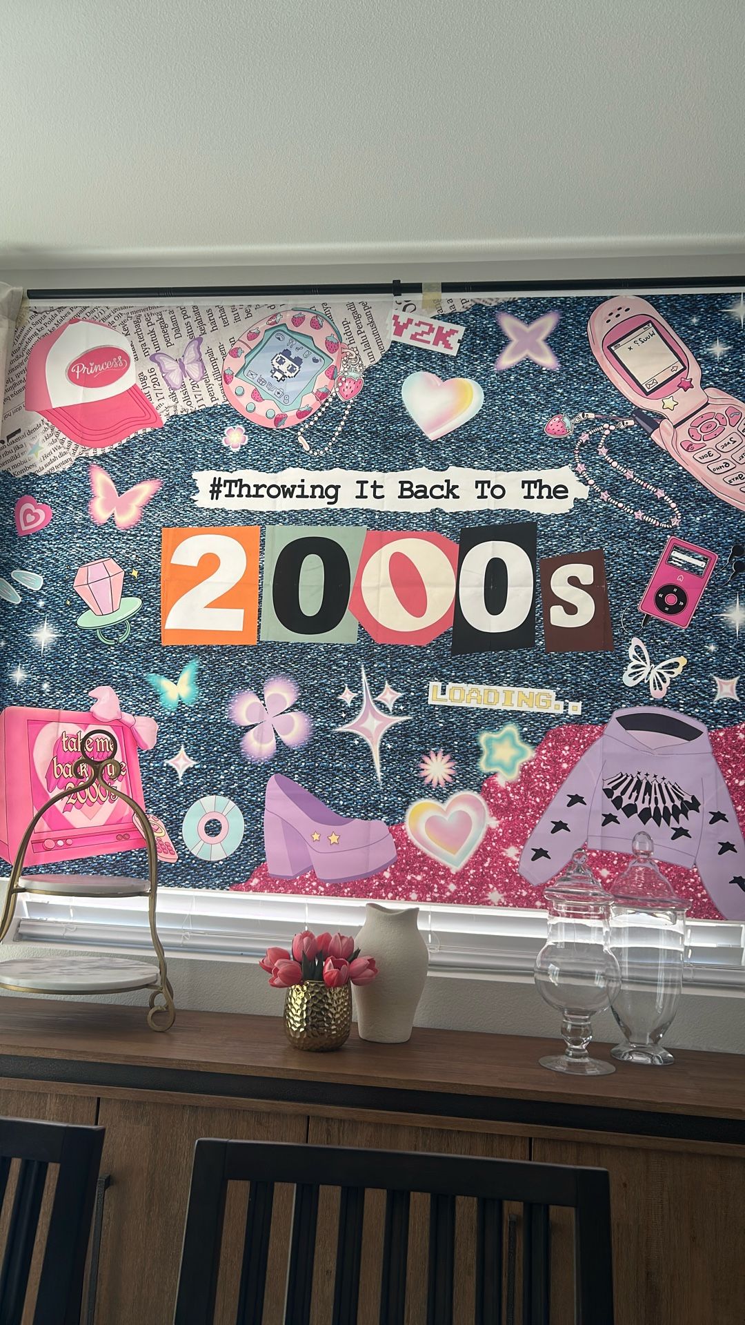 Y2k Wall Party Decor