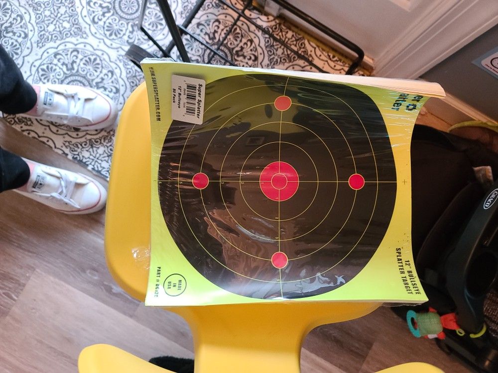 Bullseye Splatter Target