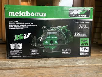 Metabo HPT Cordless Rear Handle Saw