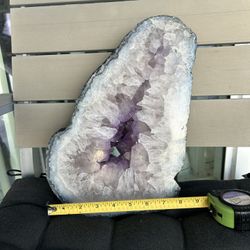 Gorgeous Natural Amethyst Quartz Slice