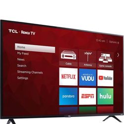 55 Inch TCL Roku 4K HDR