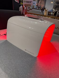 SpaceTouch Full Body LED Light Therapy System – 1,800 LEDs, Red/IR/Blue/Green/Amber, Nano Mister