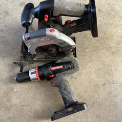 Craftsman Circular Saw & Drill 19.2 Volt