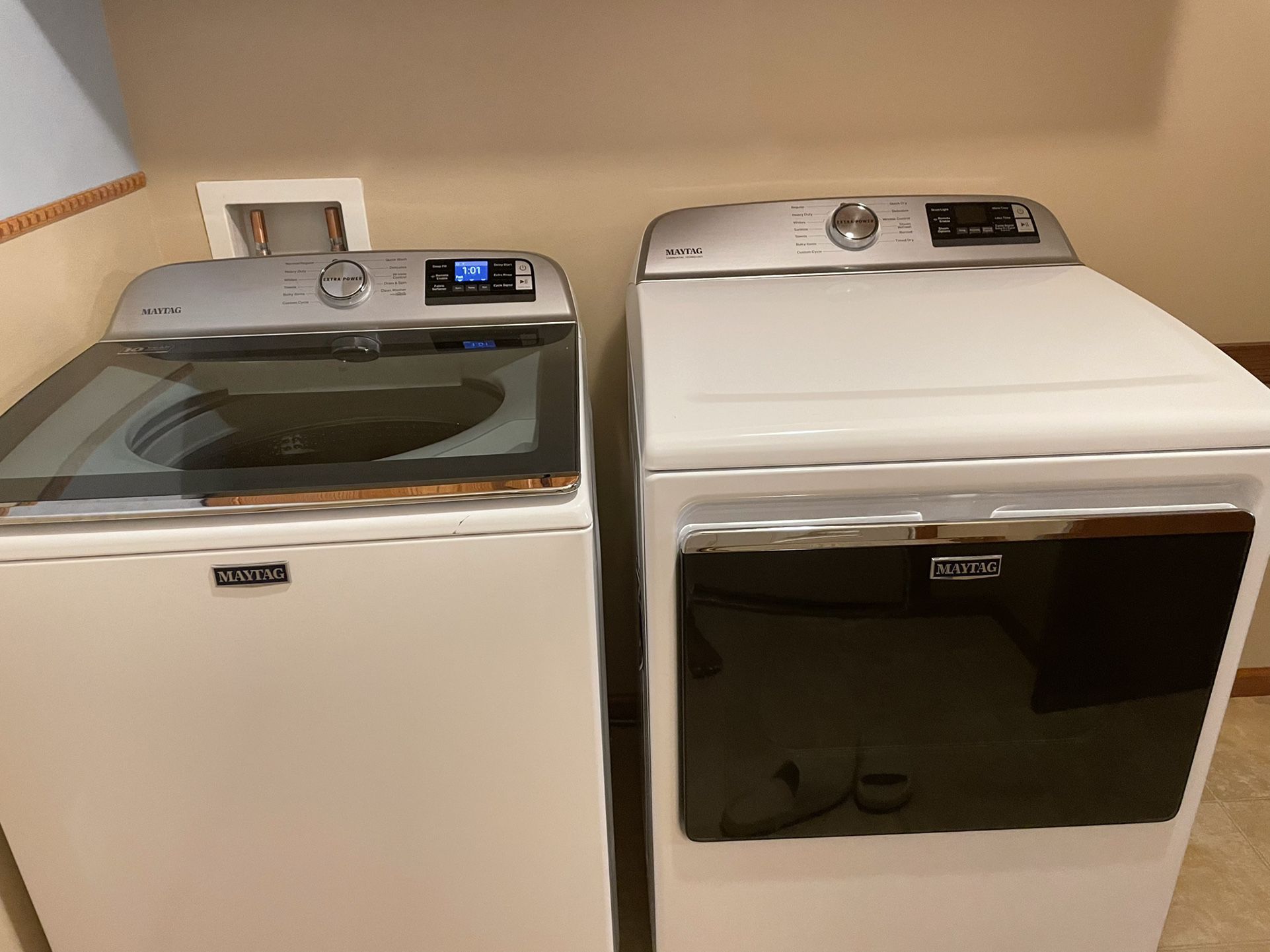 Maytag Washer And dryer