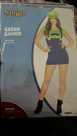 Luigi/ Green Gamer Costume