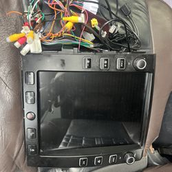 Nissan Titán Phoenix Radio Tesla Style With CarPlay 