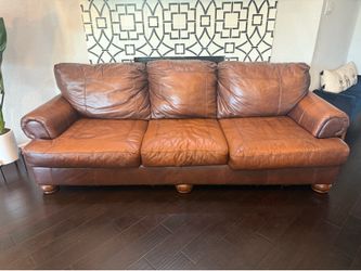 Brown Leather Couches (Ashley Furniture)