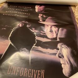 UNFORGIVEN  MOVIE POSTER