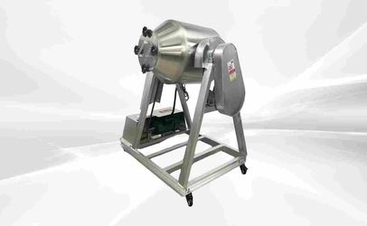 200L Dry Powder Metal Powder Blender Drum Tank Mixer 220v GH100
