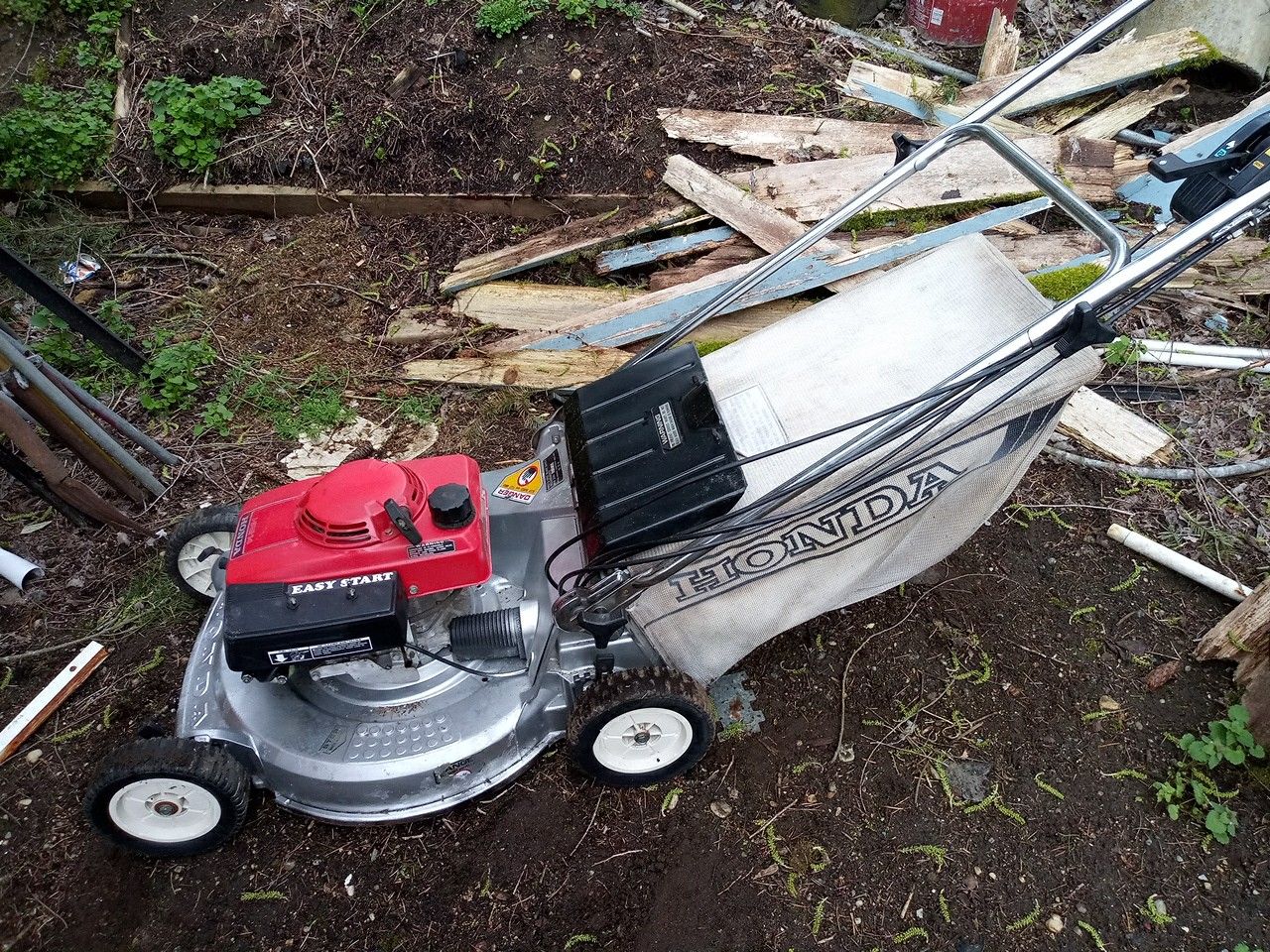 Please read the whole post selfpropelled Honda lawn mower hr214 easy