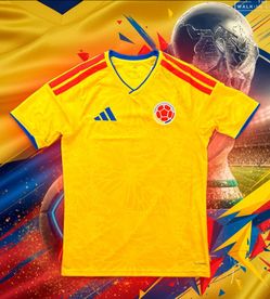 Colombia World Cup Jersey S M L XL XXL