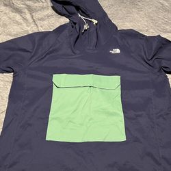 The North Face Anorak - Men’s XXL - Navy and Green