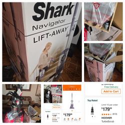 Shark Aspiradora  Nueva Lift -away $99 . Precio Regular  $179