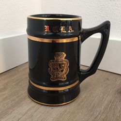 Vtg WC BUNTING CO UCLA UC Los Angeles BRUINS Cobalt Ceramic Stein