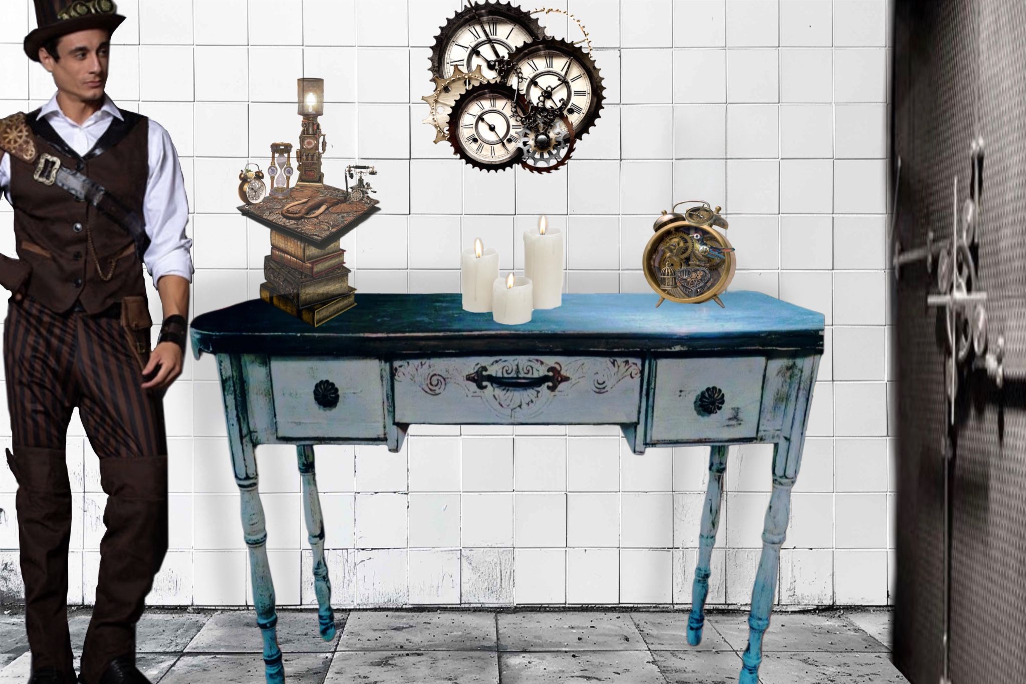 Antique Desk Or vanity