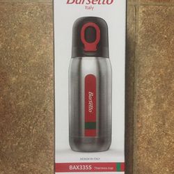 Barsetto Insulated Vacuum Water Bottle- Brand New 
