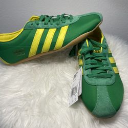 Adidas Women's Tokyo Jamaica Sz 8.5 Green Pure Sulfur |JI3298| New No Box