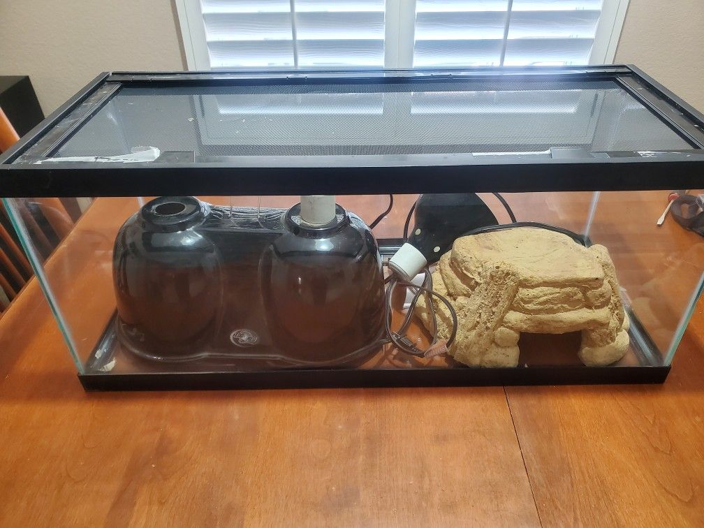 20 Gallon Terrarium $40