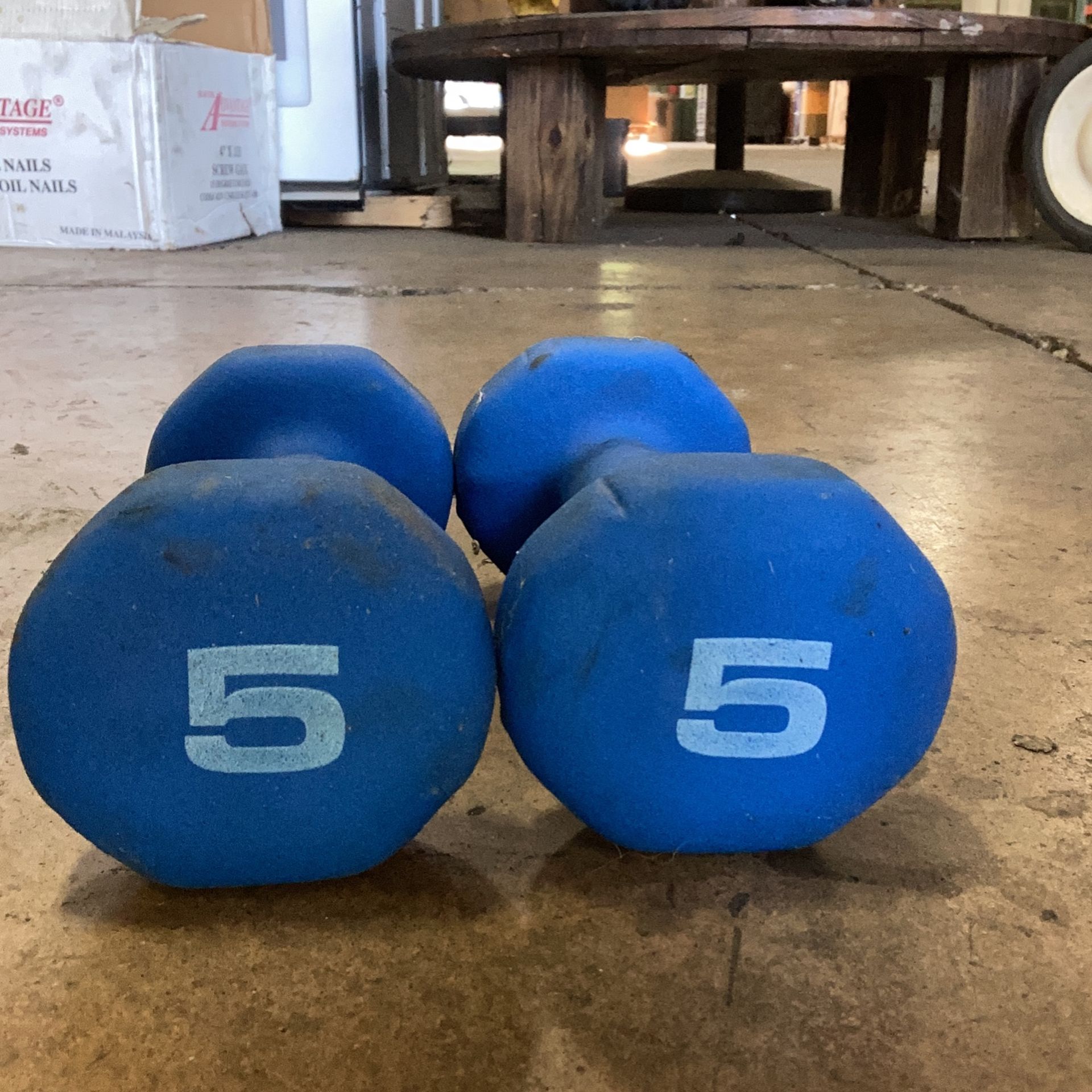 Rubber Coated Dumbbells