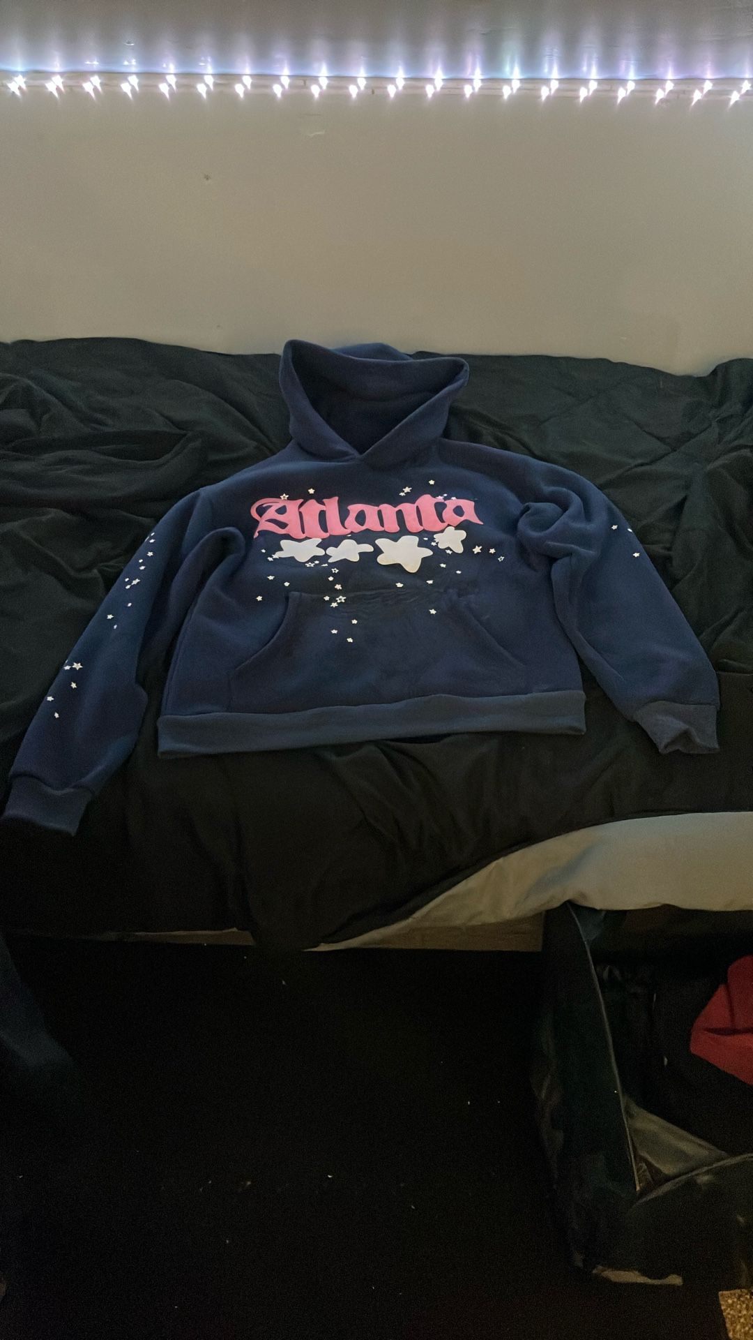 Blue Atlanta Spider Hoodie