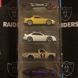 Hot Wheels Pack Honda 98 Prelube & 89 Mazda Rx7 & More