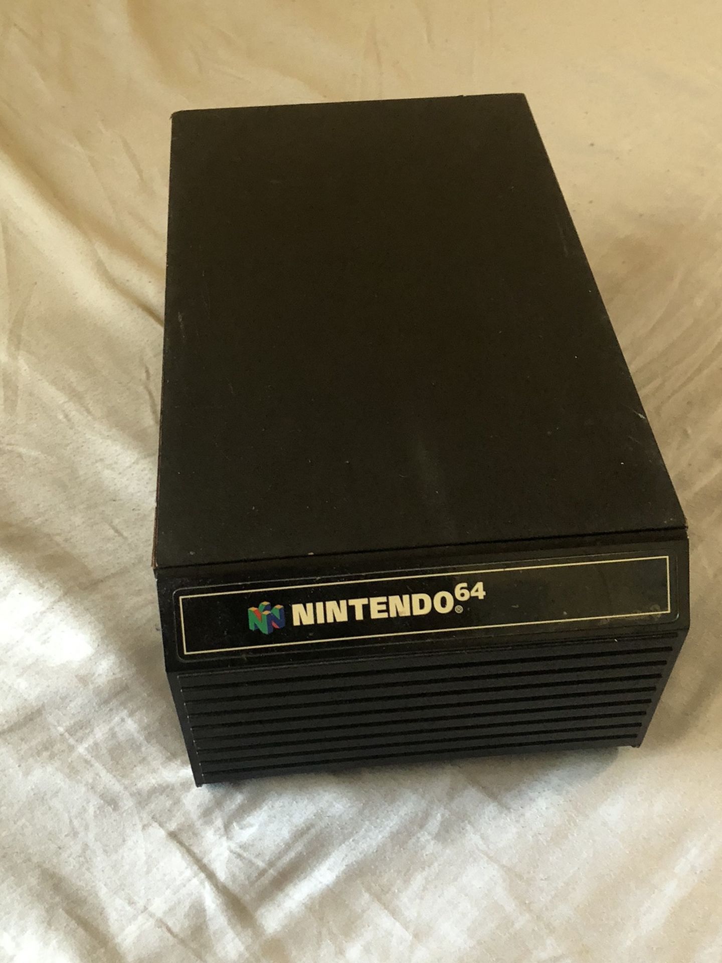 Nintendo 64 Game Storage Case Cabinet Box