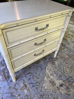Henry Link vintage bachelors, chest and mirror